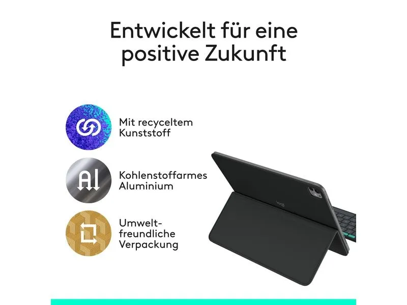 Logitech Tablet Tastatur Cover Flip Folio iPad Pro & Air13 Logitech Tablet Tastatur Cover Flip Folio iPad Pro & Air13