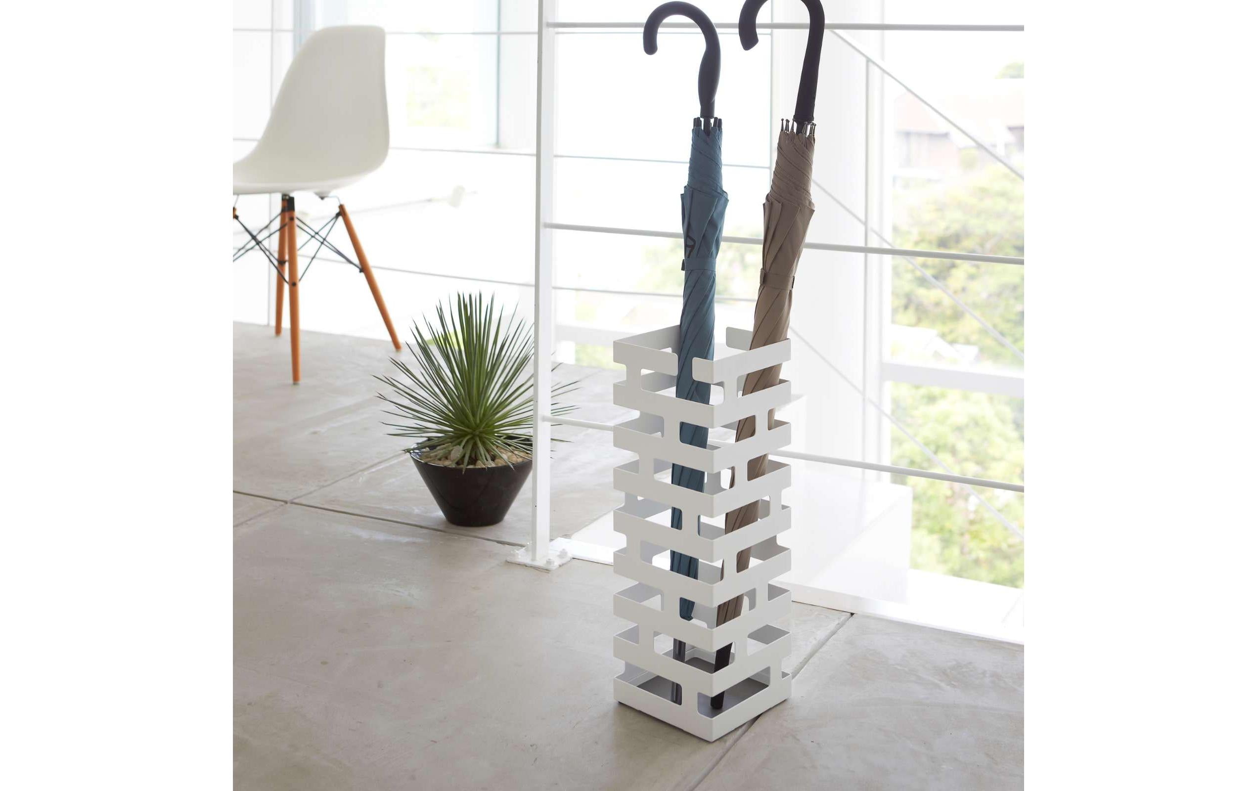 Yamazaki Schirmständer Brick Weiss