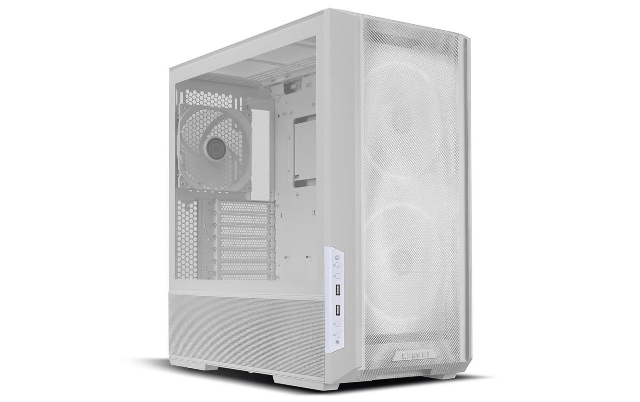 Lian Li LAN216-1W-I/O-Panel mit ARGB Controller Weiss