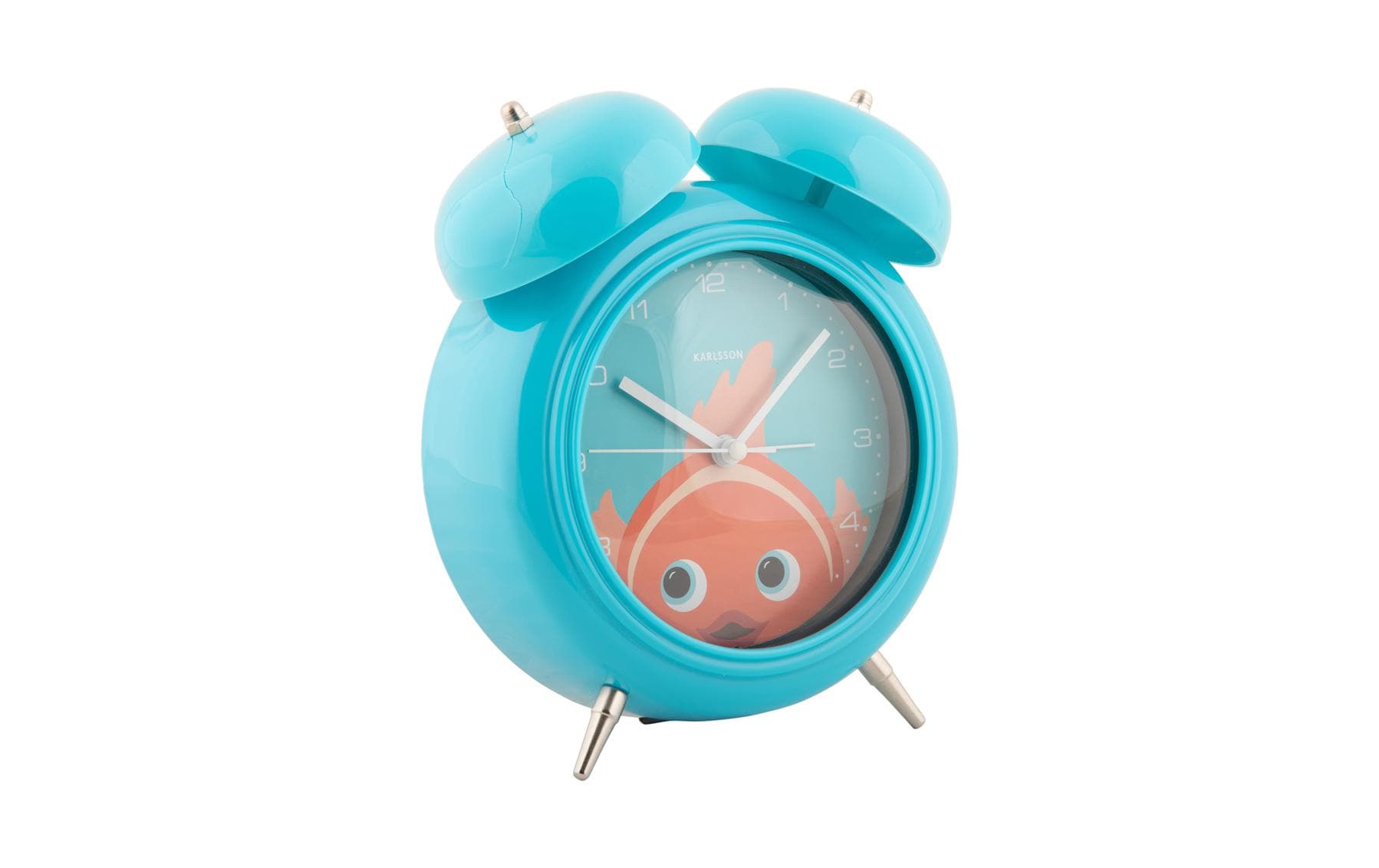 KARLSSON Wecker Goldfisch Light blue