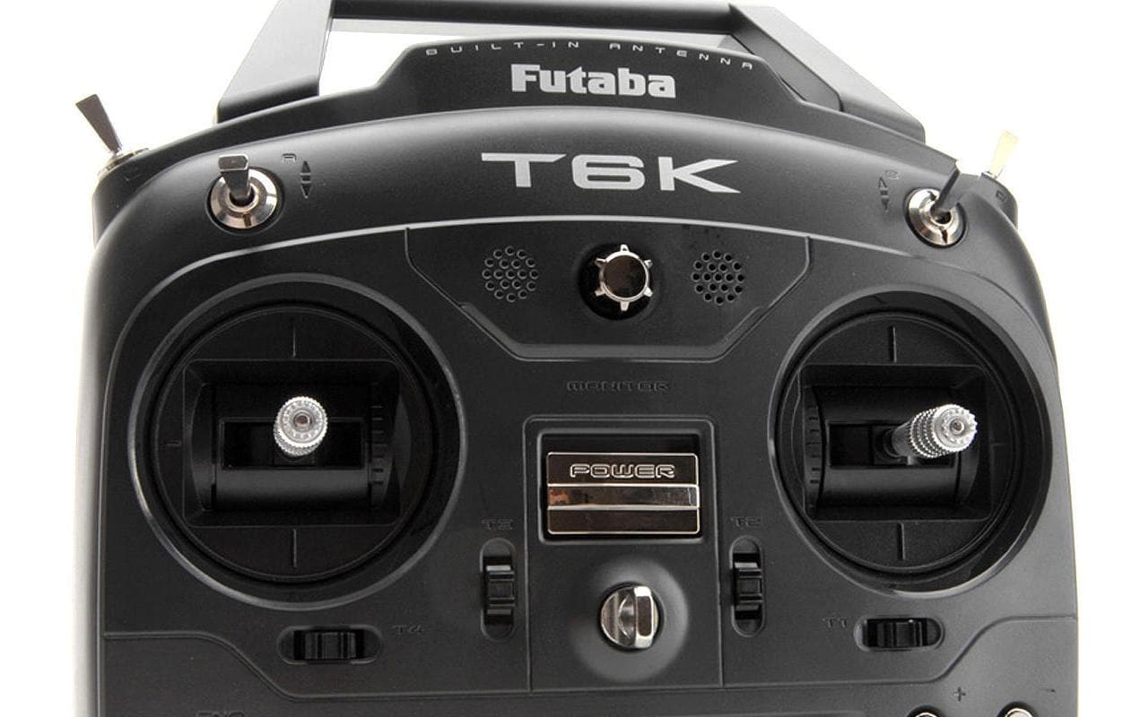 Futaba Fernsteuerung T6K V2.0 Mode 1 (Gas rechts) Futaba Fernsteuerung T6K V2.0 Mode 1 (Gas rechts)