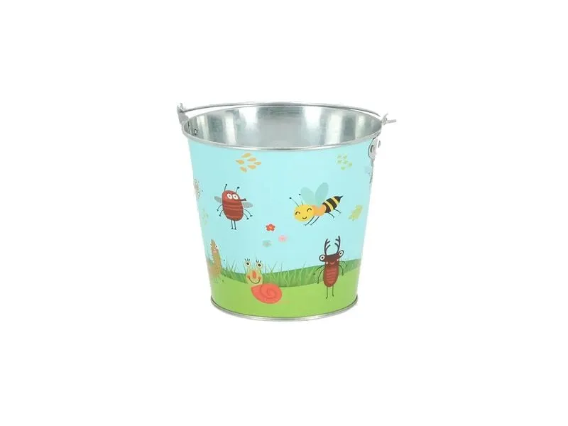 Esschert Design Kinder-Eimer Insektenmotiv 1 Teile Esschert Design Kinder-Eimer Insektenmotiv 1 Teile