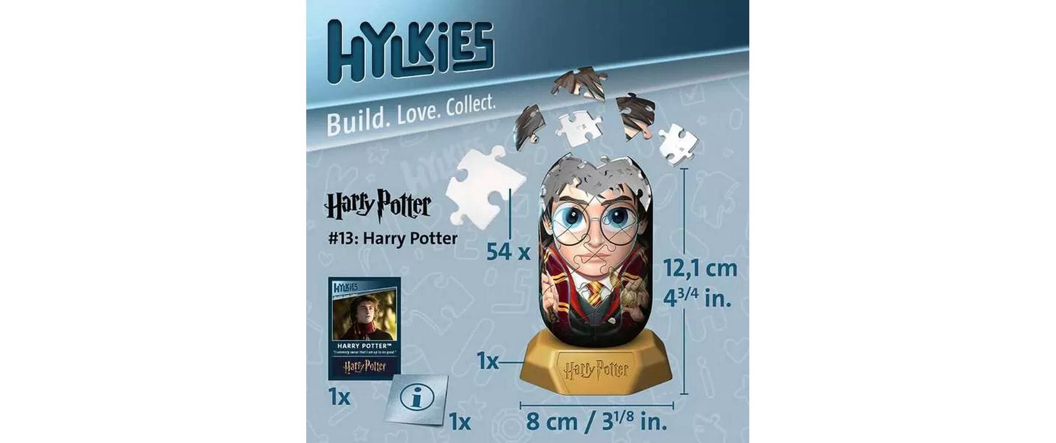 Ravensburger 3D Puzzle Hylkies – Harry Potter