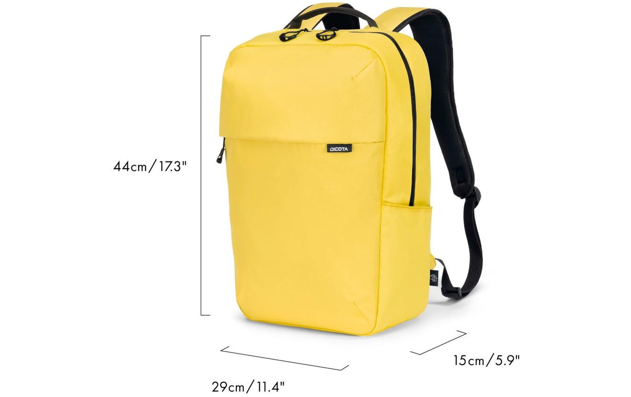 DICOTA Notebook-Rucksack Commuter 13-16 Lemon