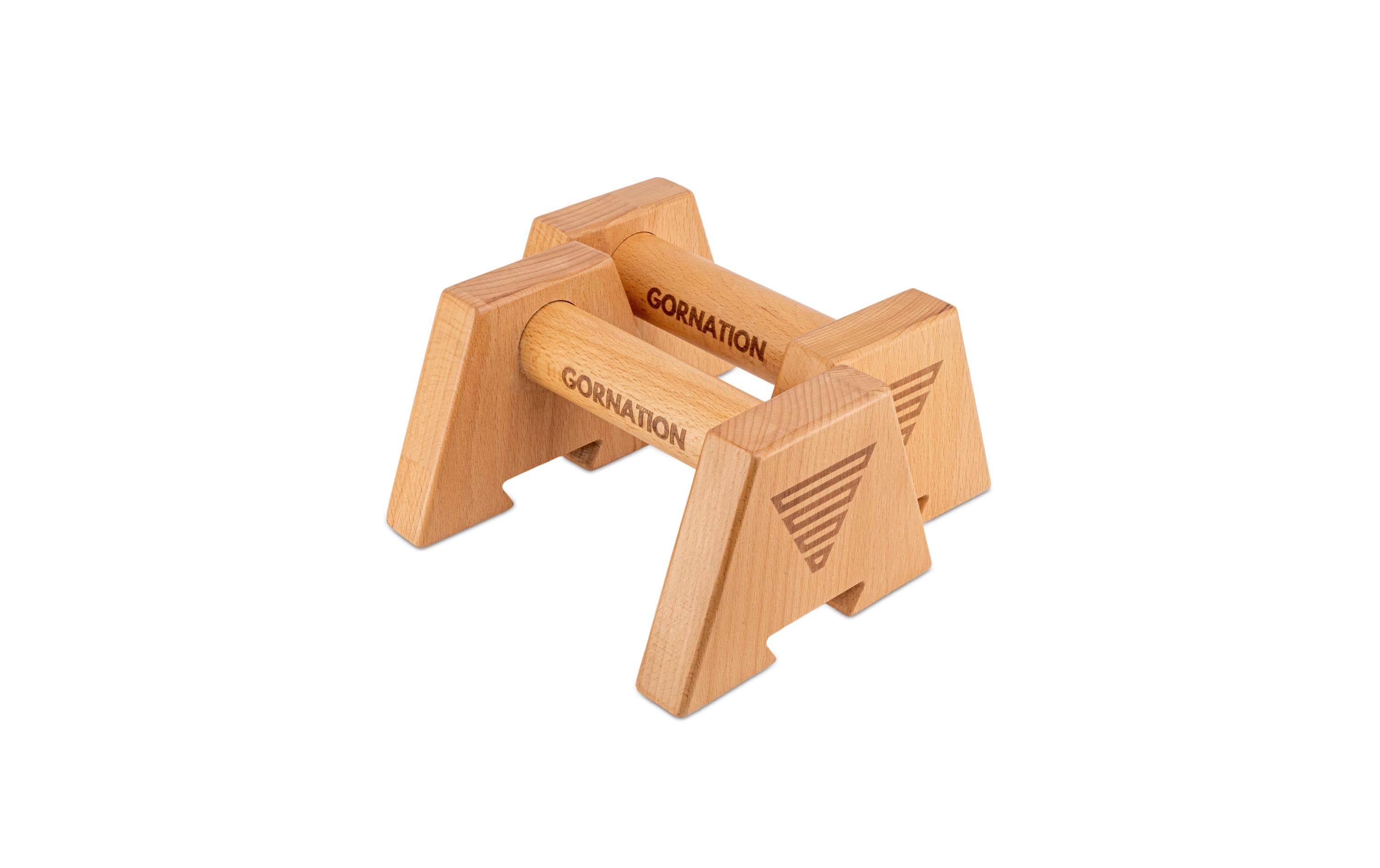 Gornation Parallettes Wooden Compact