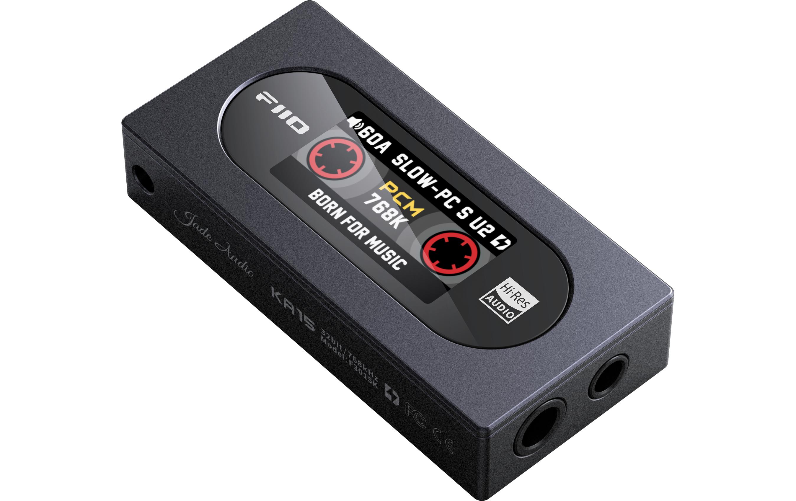 FiiO Kopfhörerverstärker & USB-DAC KA15 Schwarz