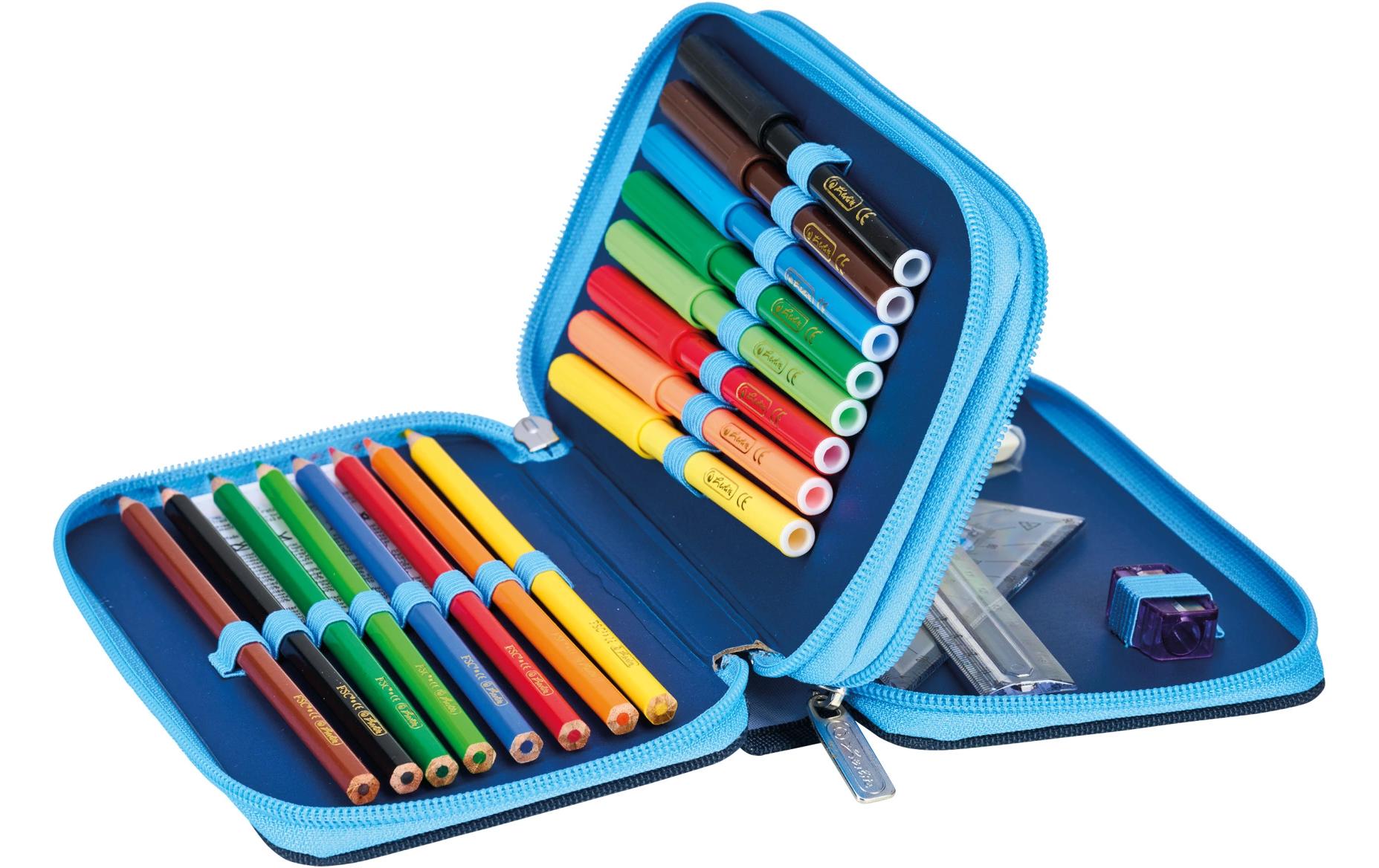 Herlitz Etui Cosmic Explorer 23-teilig