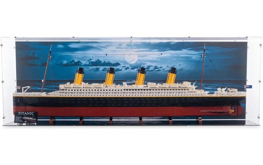 iDisplayit Baukasten Acryl-Display für LEGO 10294 Titanic