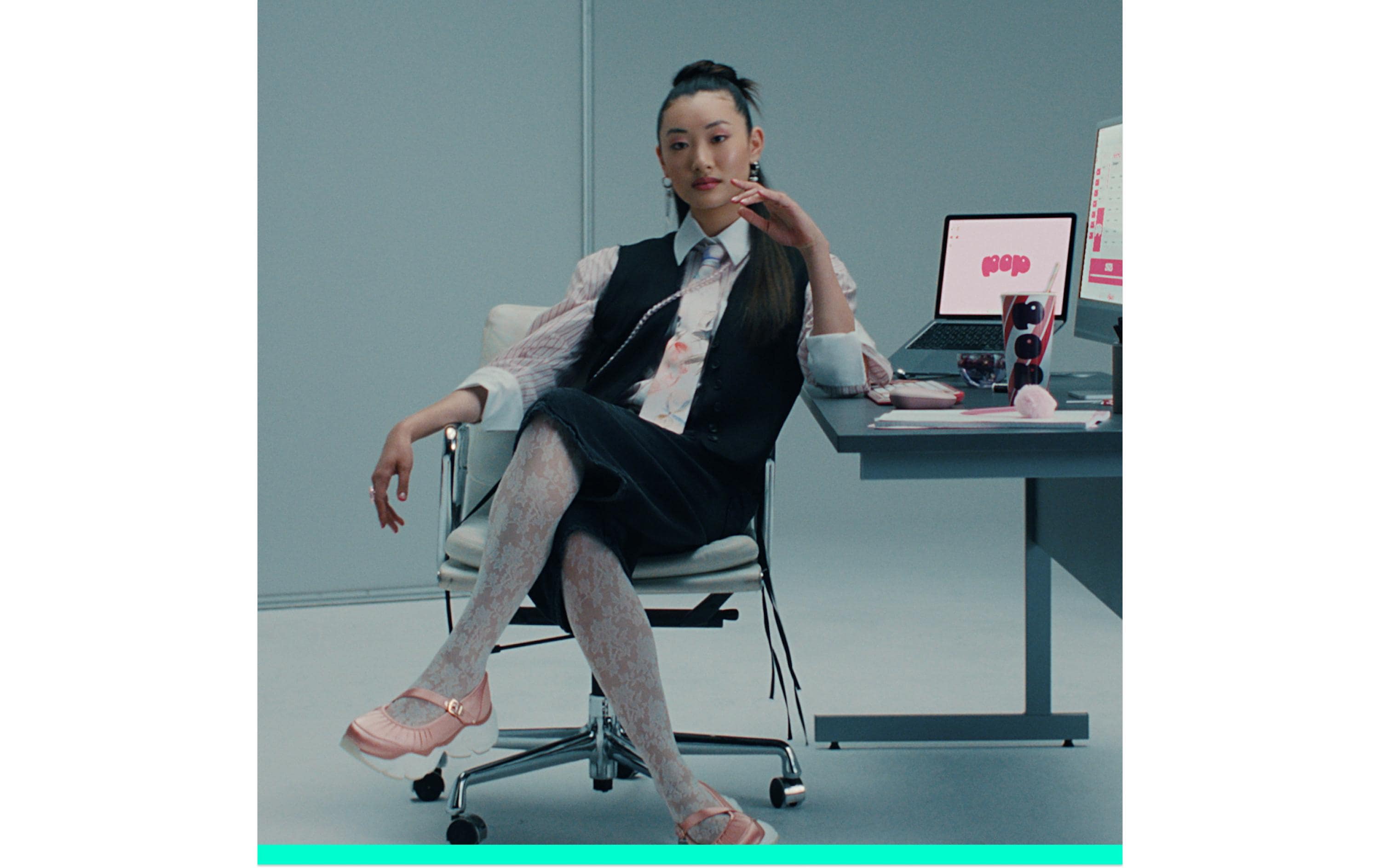 Logitech Tastatur-Maus-Set POP Icon Combo Off-white