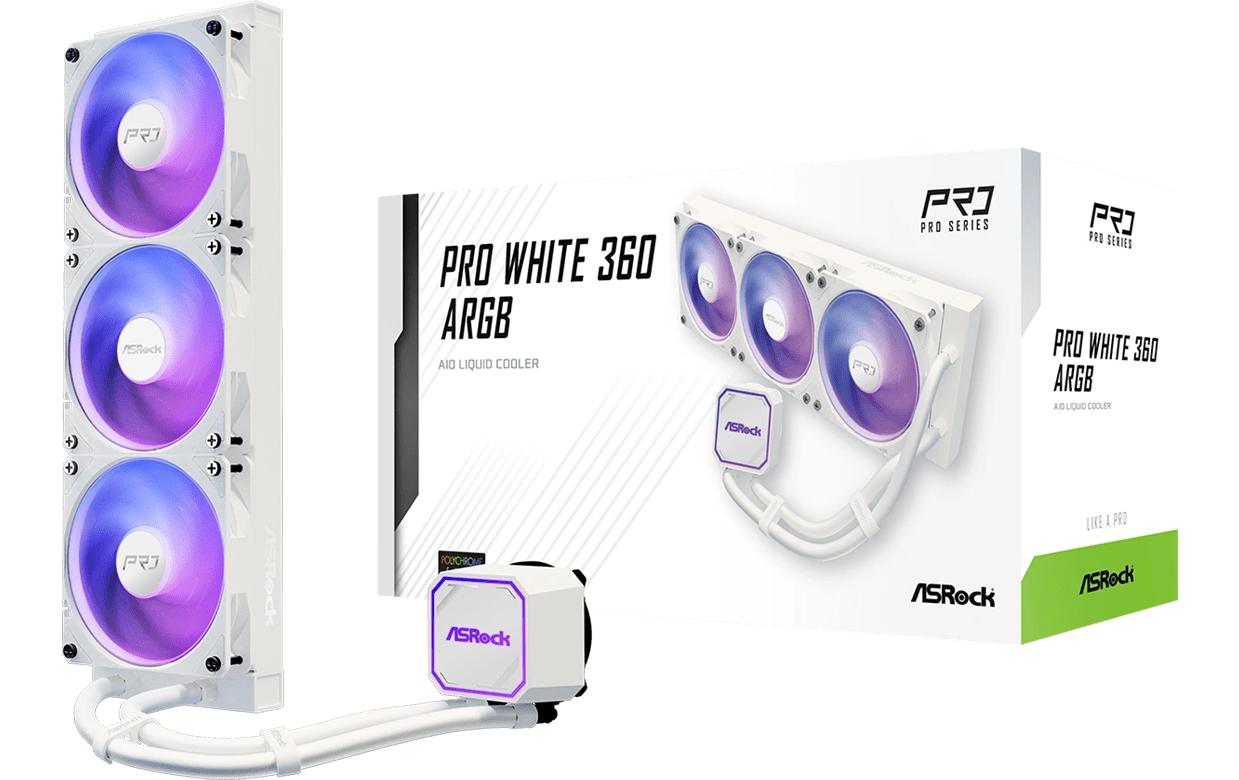 ASRock Wasserkühlung Pro White 360 ARGB
