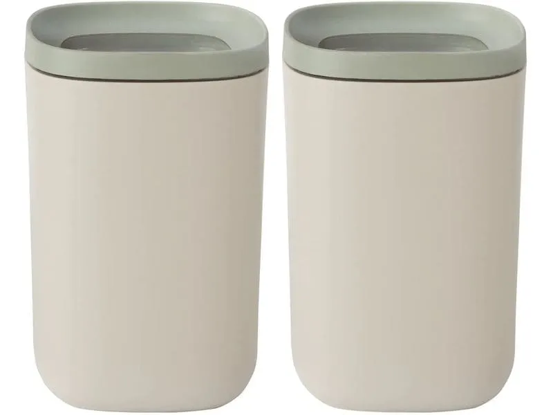 BergHOFF Vorratsbehälter Set Leo Balance 2-teilig, 1.3 l, Grau/Grün BergHOFF Vorratsbehälter Set Leo Balance 2-teilig, 1.3 l, Grau/Grün
