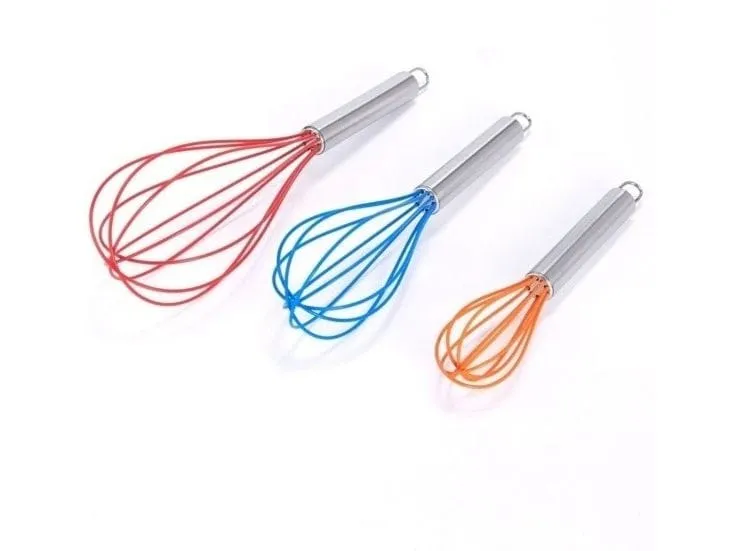 MSV Schwingbesen 3-teilig, Blau/Orange/Rot MSV Schwingbesen 3-teilig, Blau/Orange/Rot