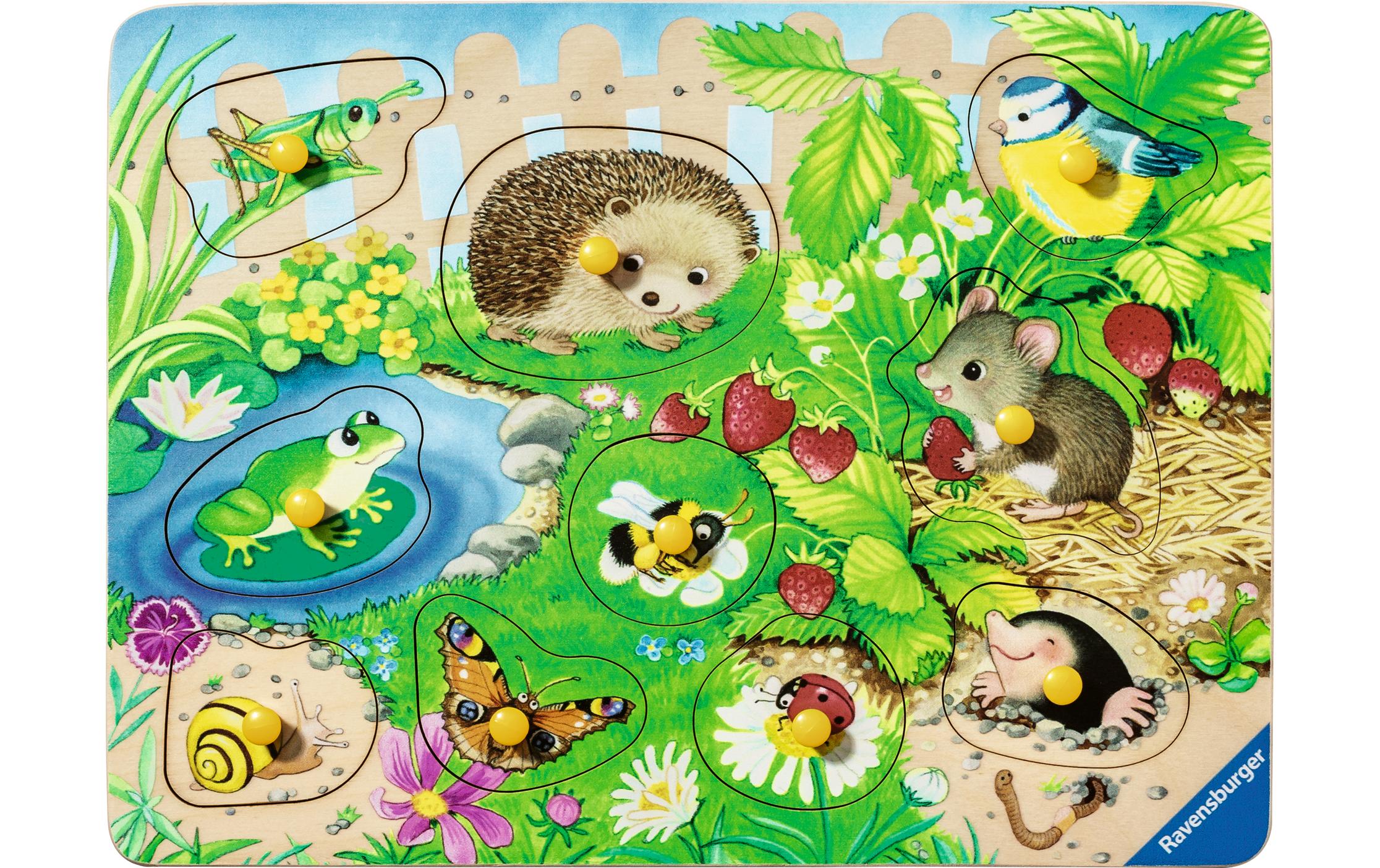 Ravensburger Kleinkinder Puzzle Meine Gartenfreunde Ravensburger Kleinkinder Puzzle Meine Gartenfreunde