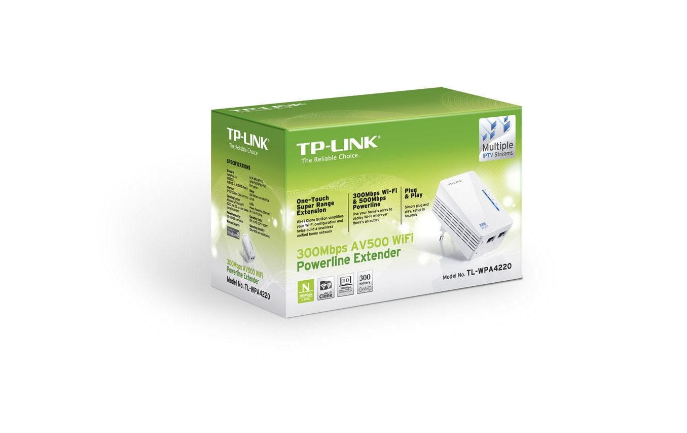 TP-Link Powerline TL-WPA4220 Einzeladapter
