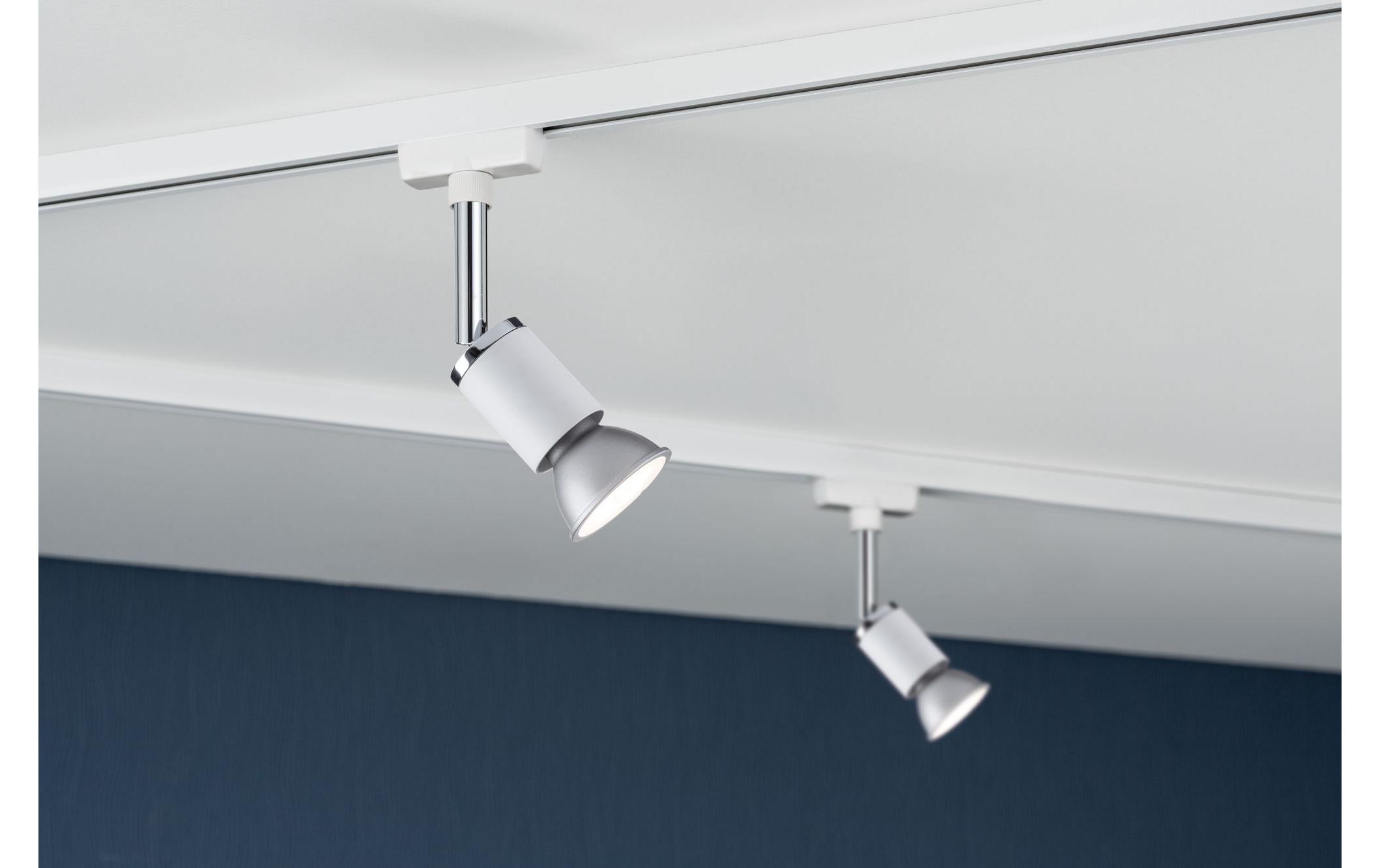Paulmann Schienenspot URail Spot Pure II, 1 x GU10, 10 W, Weiss