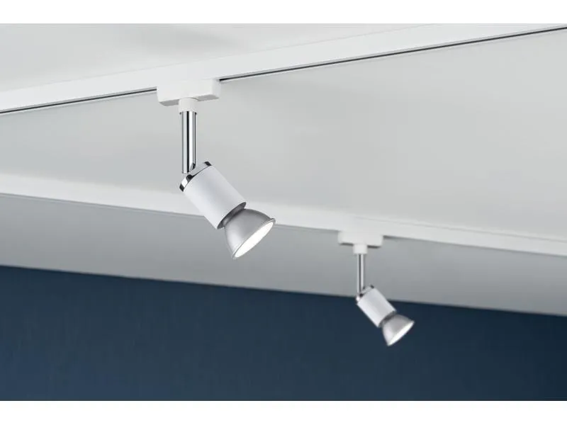 Paulmann Schienenspot URail Spot Pure II, 1 x GU10, 10 W, Weiss