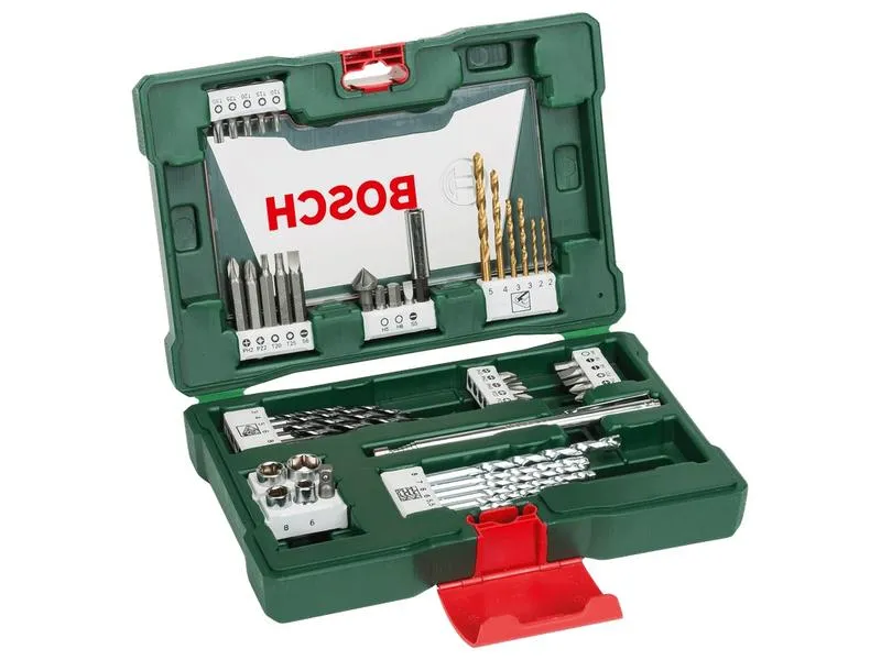 Bosch Bohrer- und Bit-Set V-Line TiN, 48-teilig Bosch Bohrer- und Bit-Set V-Line TiN, 48-teilig