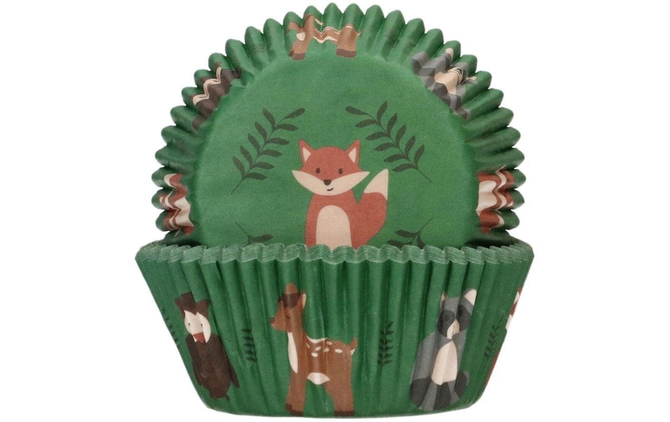 Funcakes Muffin Backform Waldtiere 48 Stück
