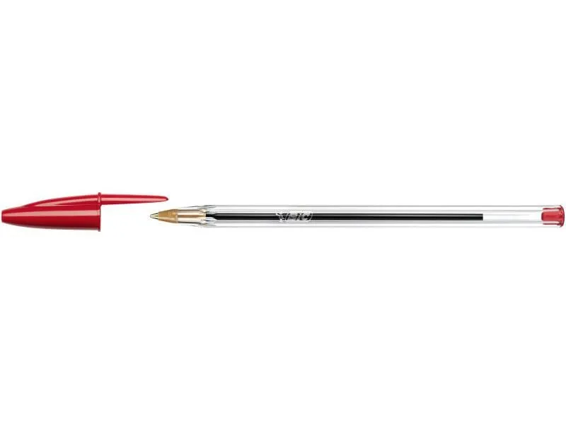 BIC Kugelschreiber Cristal Original 0.32 mm Rot, 50 Stück BIC Kugelschreiber Cristal Original 0.32 mm Rot, 50 Stück
