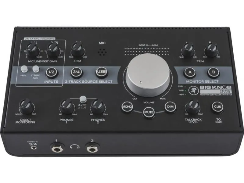 Mackie Monitorcontroller Big Knob Studio