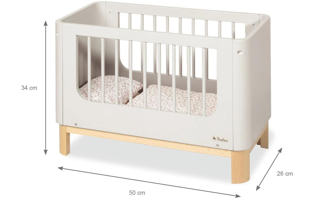 Pinolino Puppenmöbel Puppenbett Malea, 4-tlg.