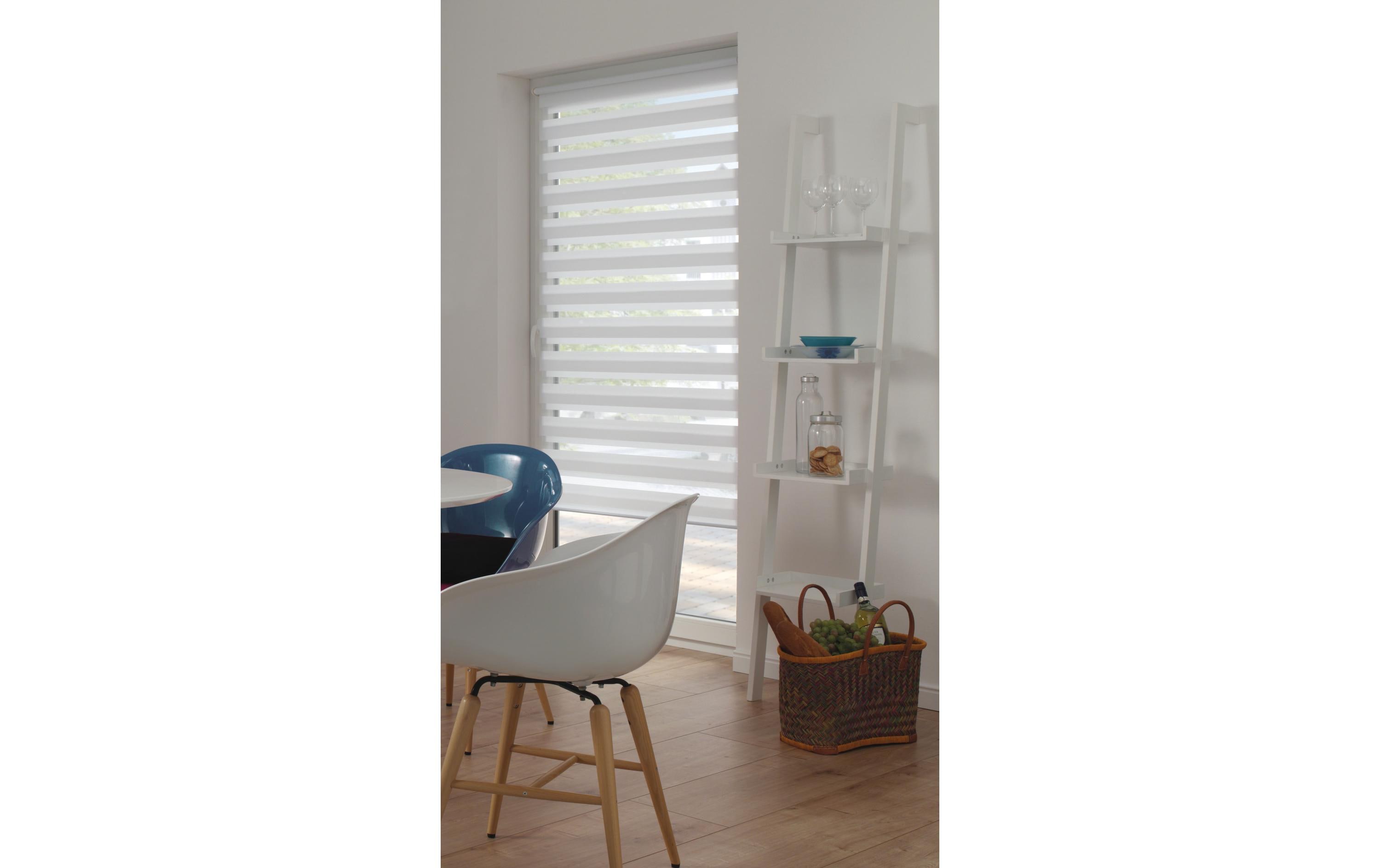 Gardinia Doppelrollo Easyfix Weiss 45 x 150 cm