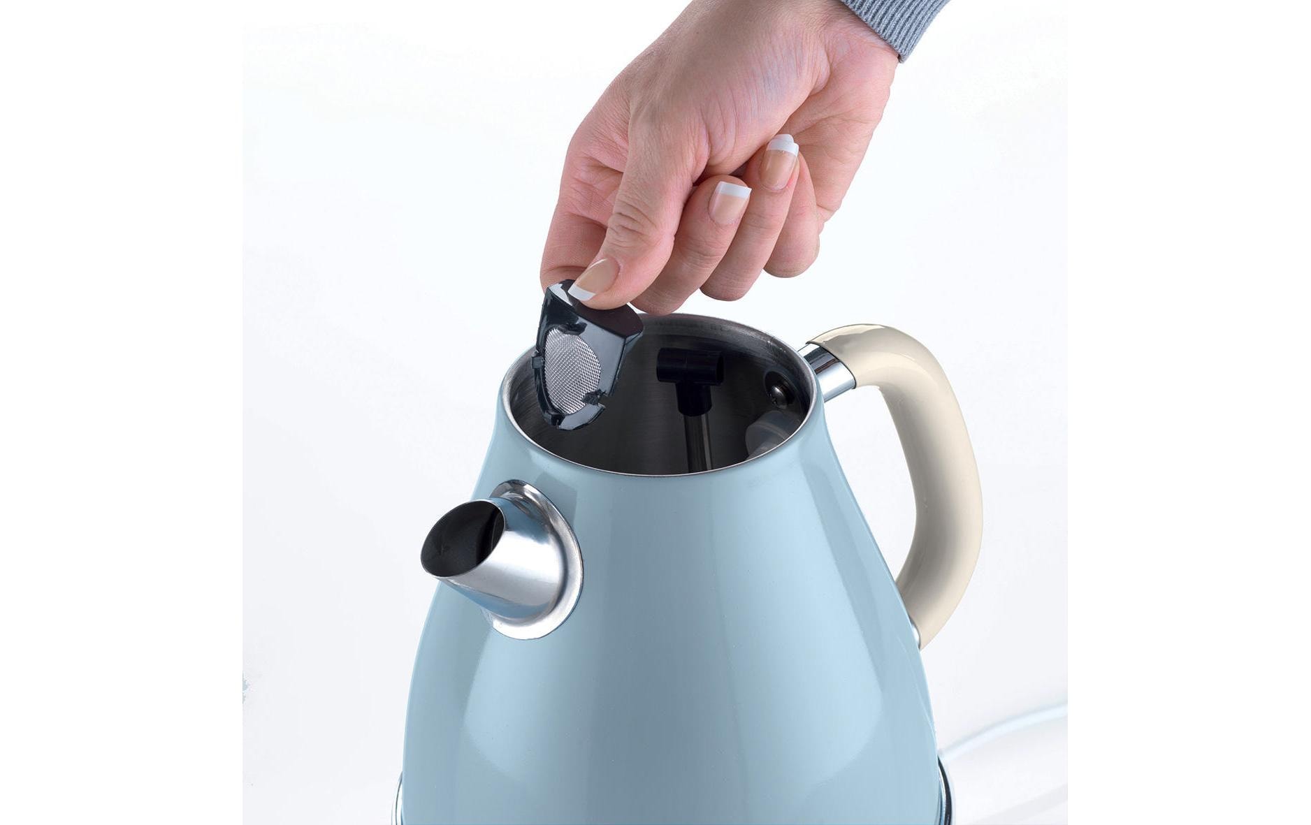 Ariete Wasserkocher Vintage 1.7 l, Blau