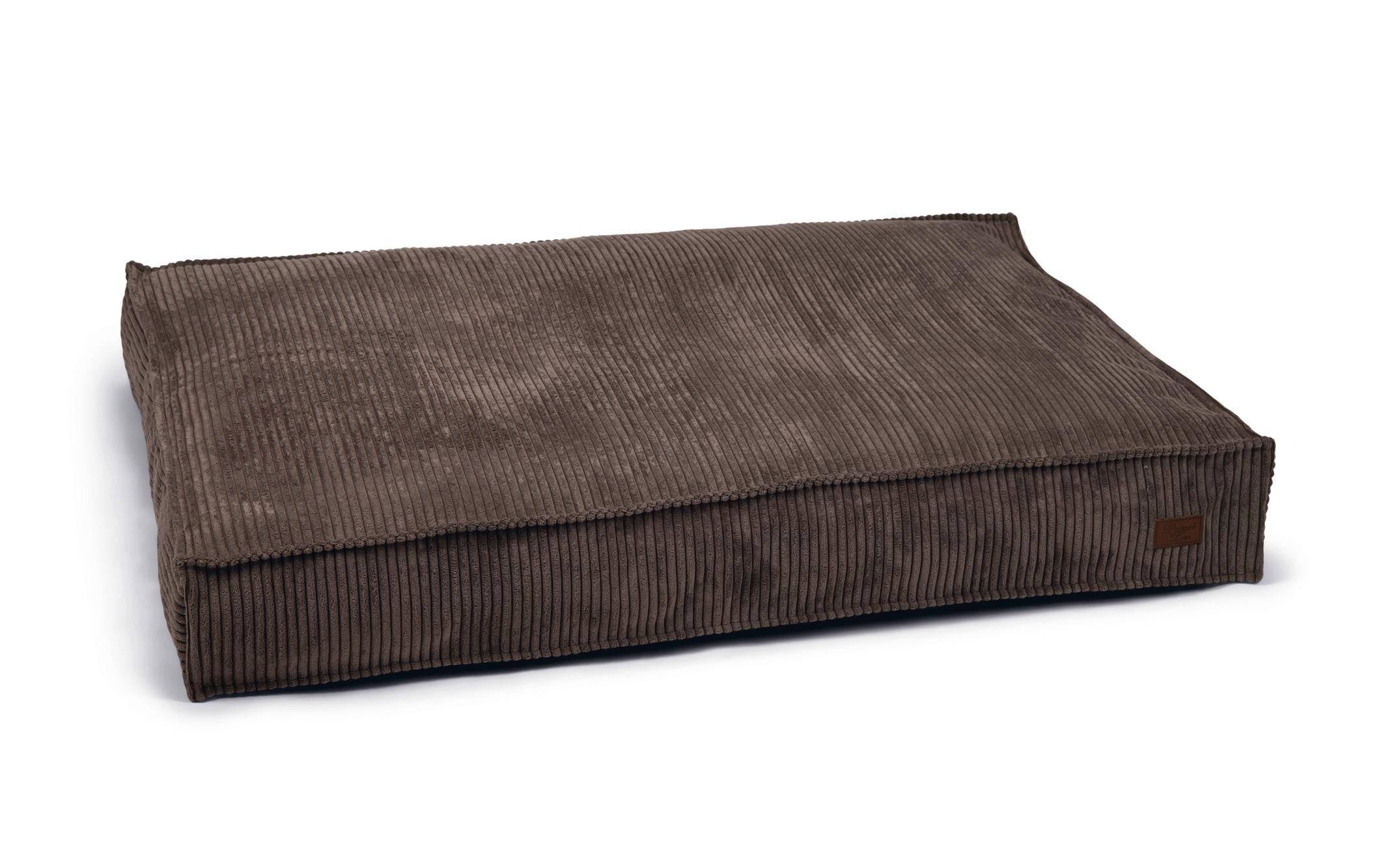 Designed by Lotte Hunde-Bett Ribbed Braun 120x80x15cm Designed by Lotte Hunde-Bett Ribbed Braun 120x80x15cm
