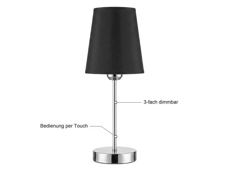 COCON Tischleuchte Notte, Schwarz COCON Tischleuchte Notte, Schwarz