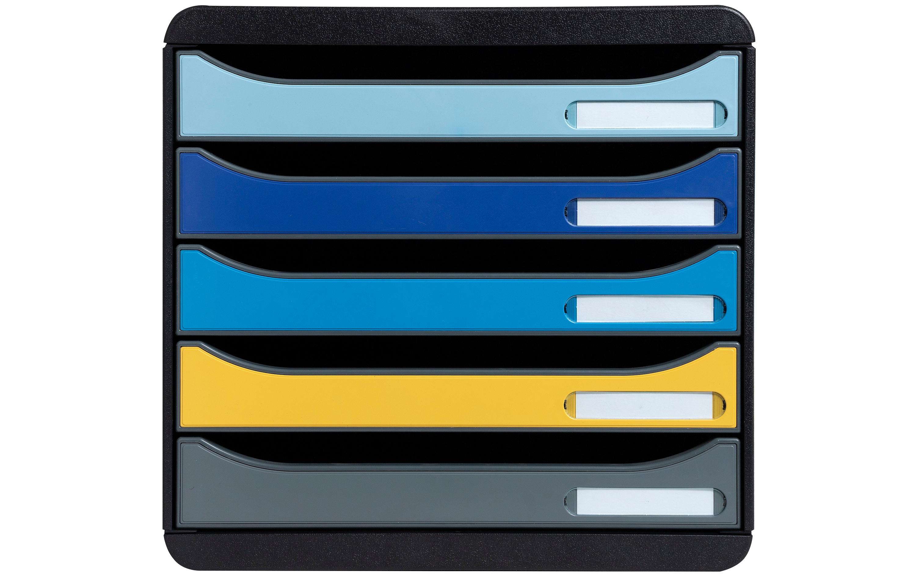 Exacompta Schubladenbox Bee Blue Big Box Plus Exacompta Schubladenbox Bee Blue Big Box Plus