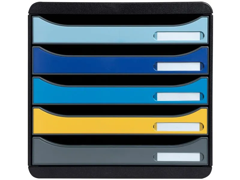 Exacompta Schubladenbox Bee Blue Big Box Plus Exacompta Schubladenbox Bee Blue Big Box Plus