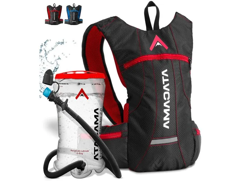 Atacama Atacama Backpack mit Trinkblase rot Atacama Atacama Backpack mit Trinkblase rot