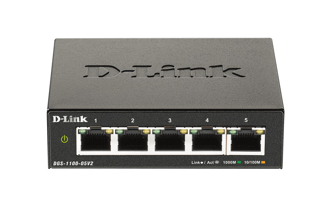 D-Link Switch DGS-1100-05V2 5 Port