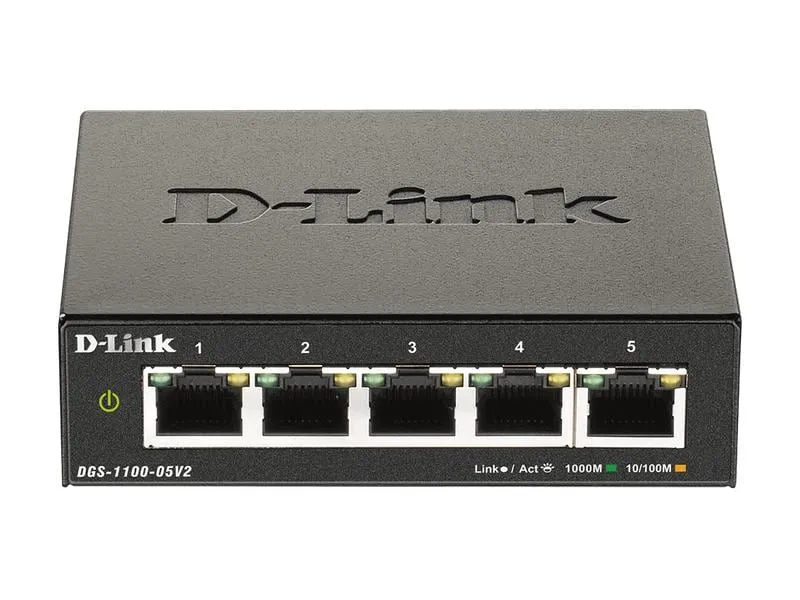 D-Link Switch DGS-1100-05V2 5 Port D-Link Switch DGS-1100-05V2 5 Port