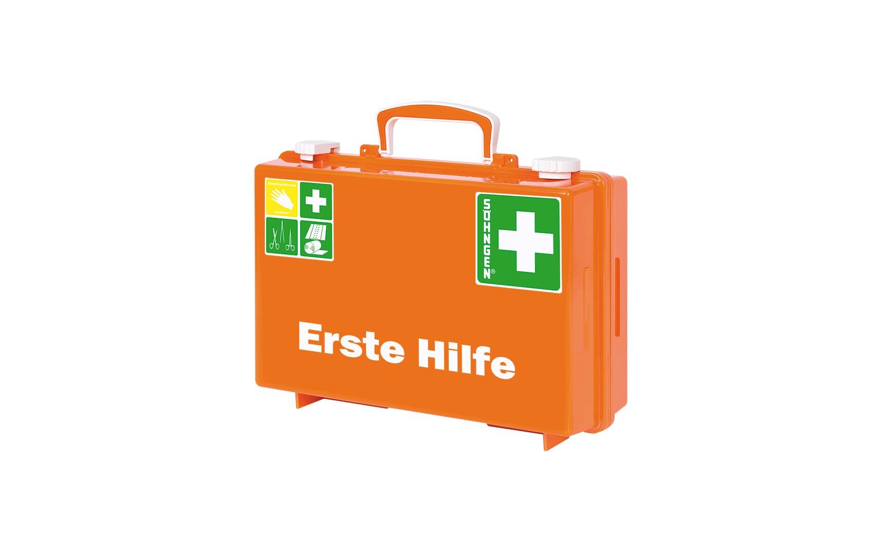 SÖHNGEN Erste-Hilfe-Koffer SN-CD, Orange, leer