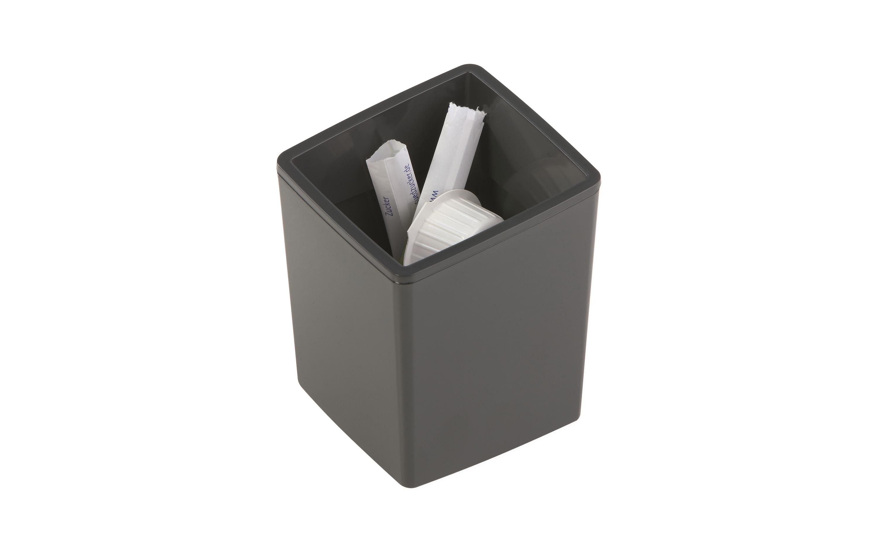 DURABLE Tischeimer Coffee Point 0.5 L, Anthrazit DURABLE Tischeimer Coffee Point 0.5 L, Anthrazit