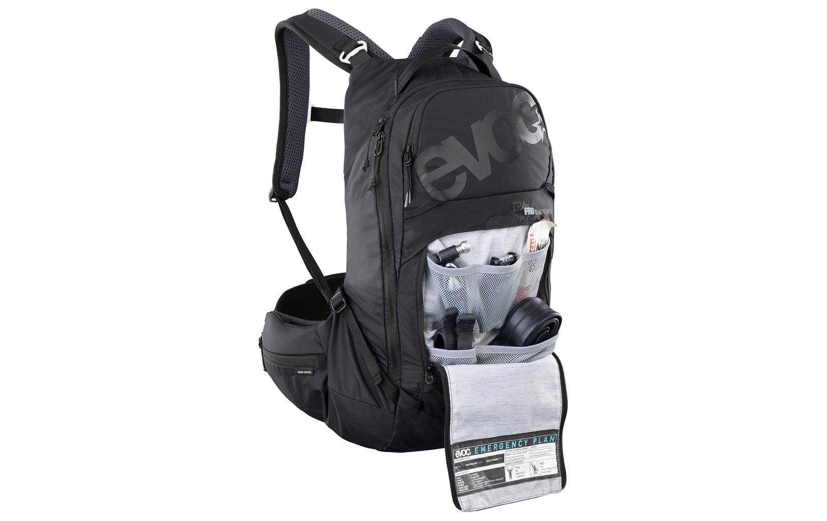 evoc Rucksack Trail Pro Schwarz, 16 l
