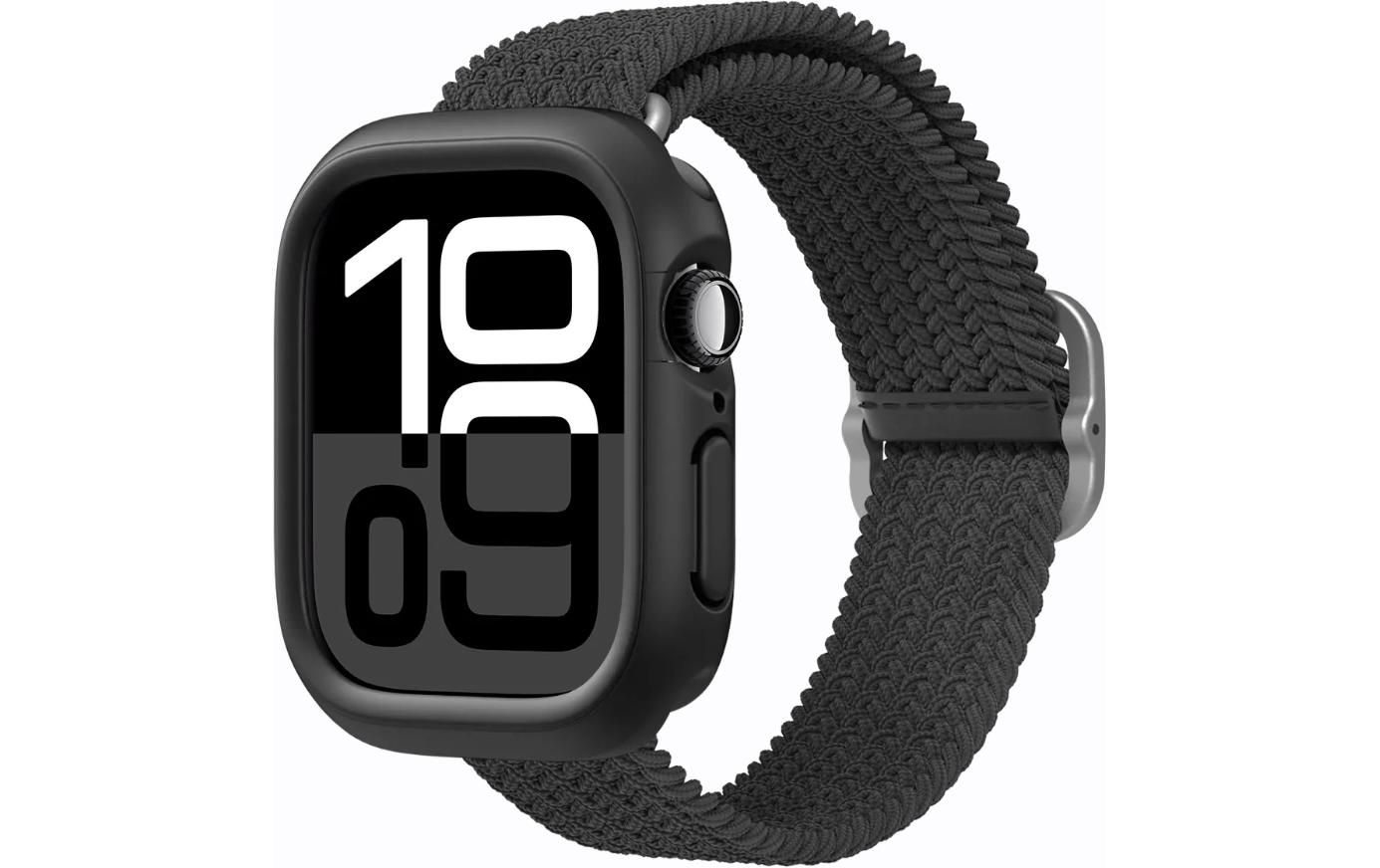 Rhinoshield Displayschutz Bumper Case Apple Watch 10 46 mm Black