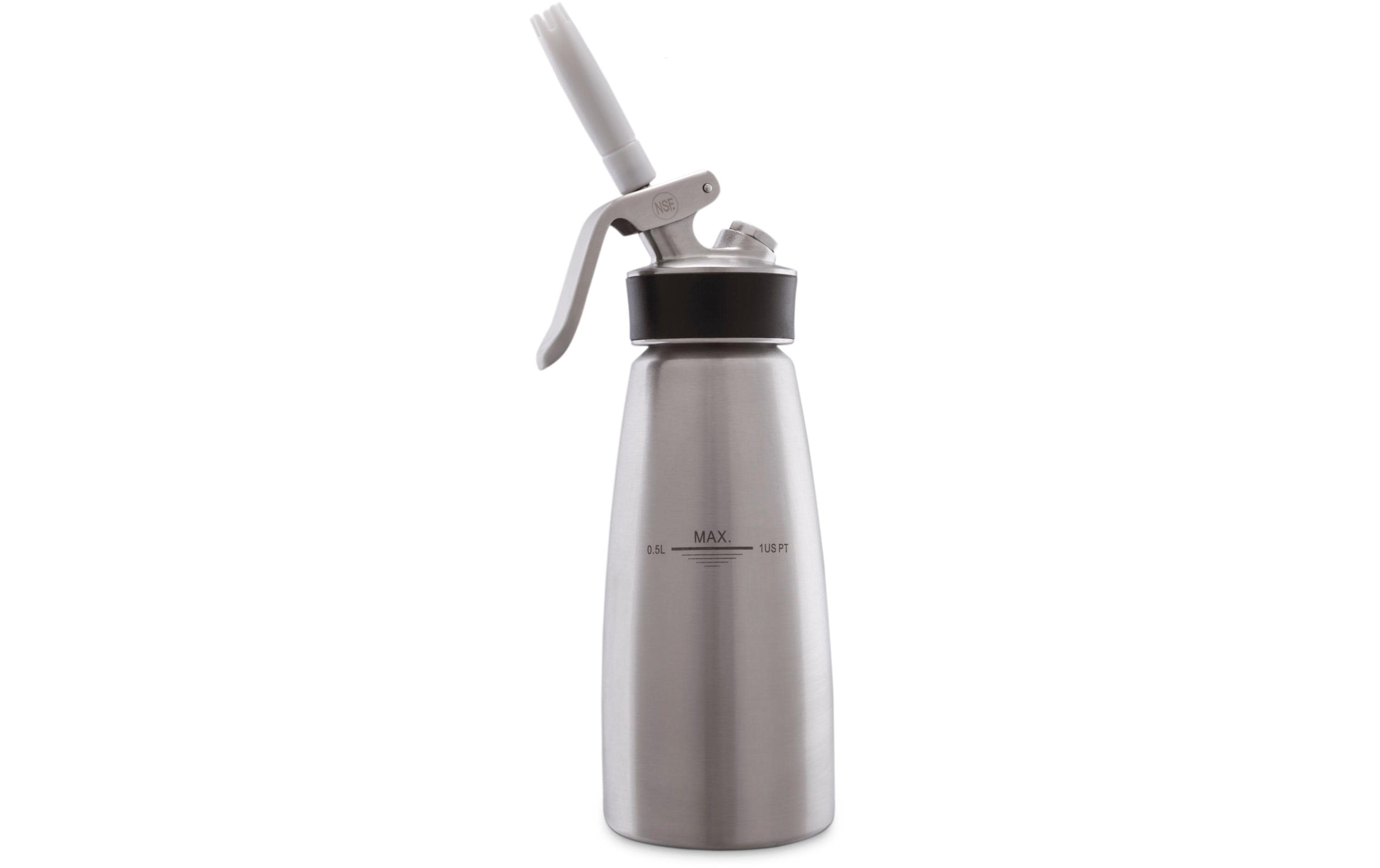Kisag Rahmbläser Whipper Classic 0.5 l, Silber