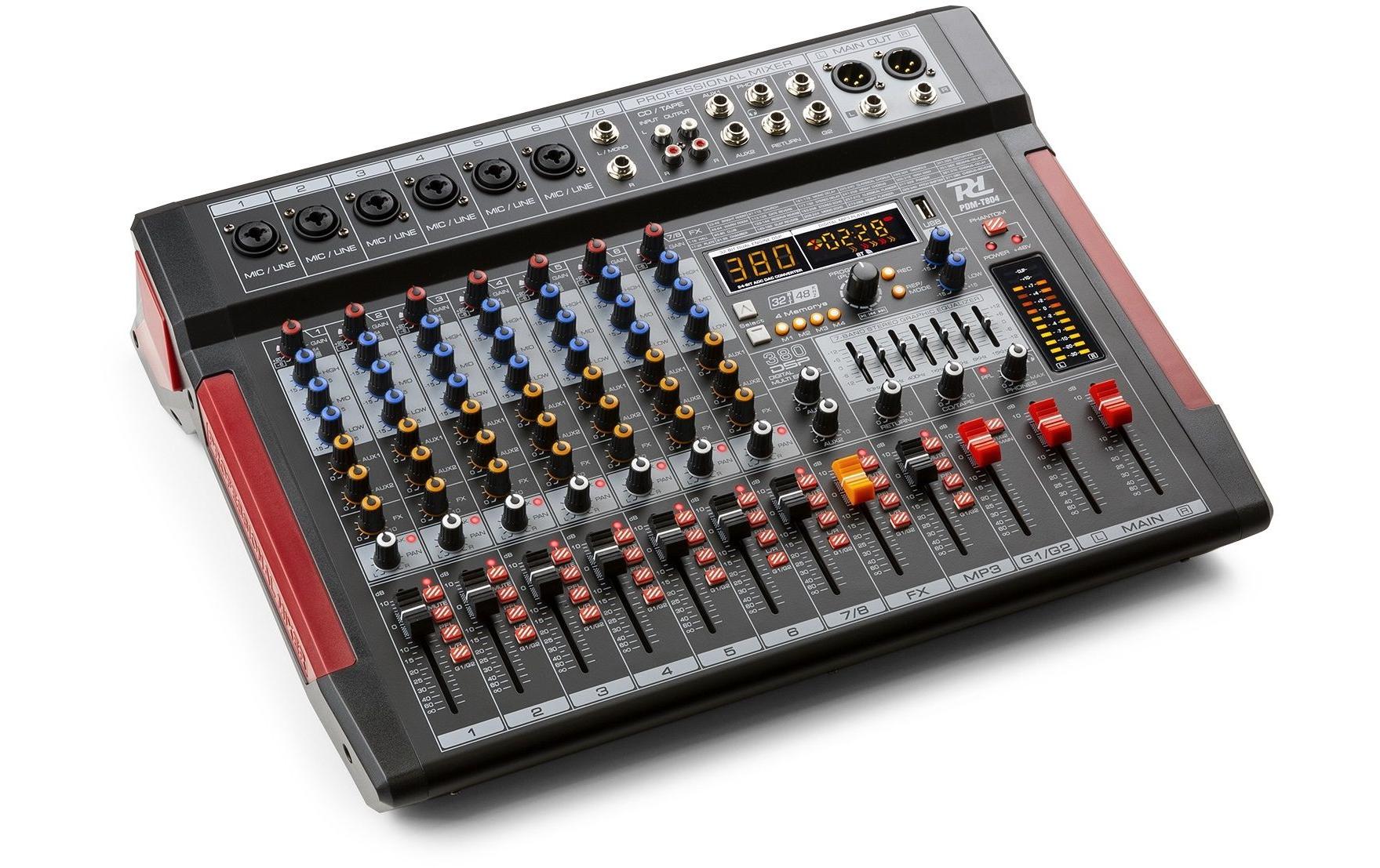 Power Dynamics Mischpult PDM-T804