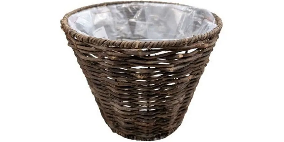 CHALET Chalet Rattan Topf Kobo Wild M Braun CHALET Chalet Rattan Topf Kobo Wild M Braun