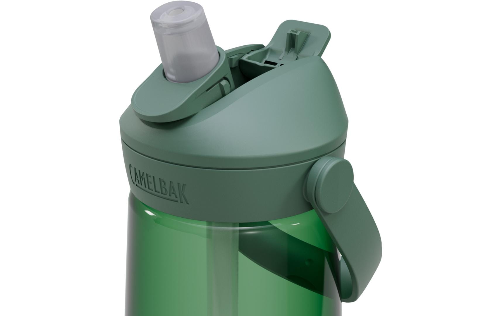 CamelBak Trinkflasche Thrive Flip Straw 750 ml, Forest Green