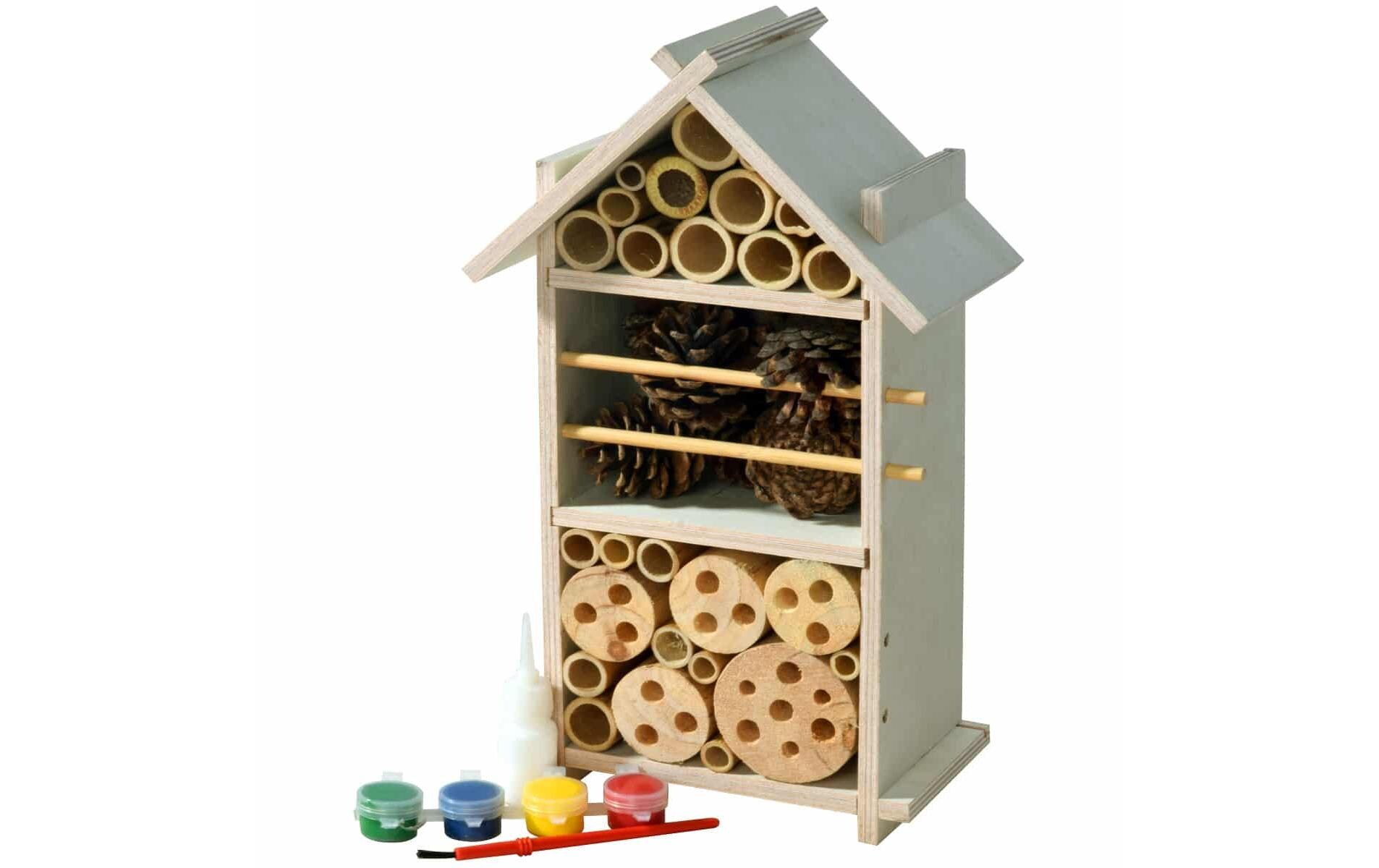dobar Insektenhotel Bastelset, 16 x 9.5 x 28 cm