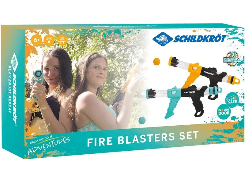 Schildkröt Funsports Schildkröt Fire Blaster Set Schaumkugel-Popperpistolen Schildkröt Funsports Schildkröt Fire Blaster Set Schaumkugel-Popperpistolen