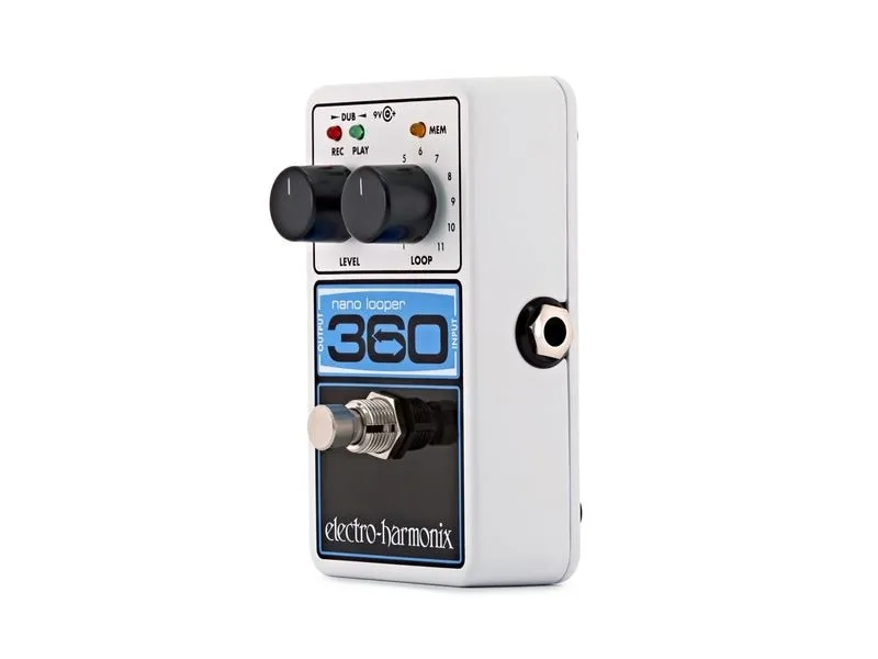 Electro-Harmonix Nano Looper 360 Kompakter Pedal-Looper Electro-Harmonix Nano Looper 360 Kompakter Pedal-Looper