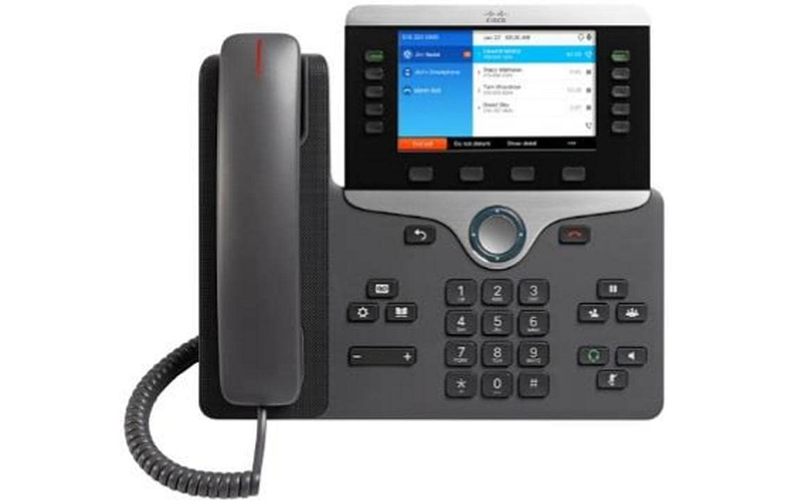Cisco Tischtelefon 8851 Schwarz Cisco Tischtelefon 8851 Schwarz