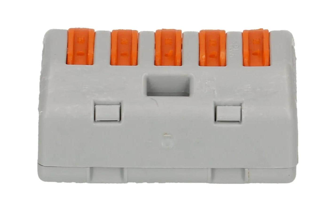 WAGO Verbindungsklemme Wago Klemme 5L 5-fach, 15 Stück WAGO Verbindungsklemme Wago Klemme 5L 5-fach, 15 Stück