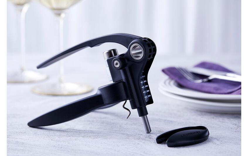Le Creuset Korkenzieher LEVERPULL LM-250 Schwarz