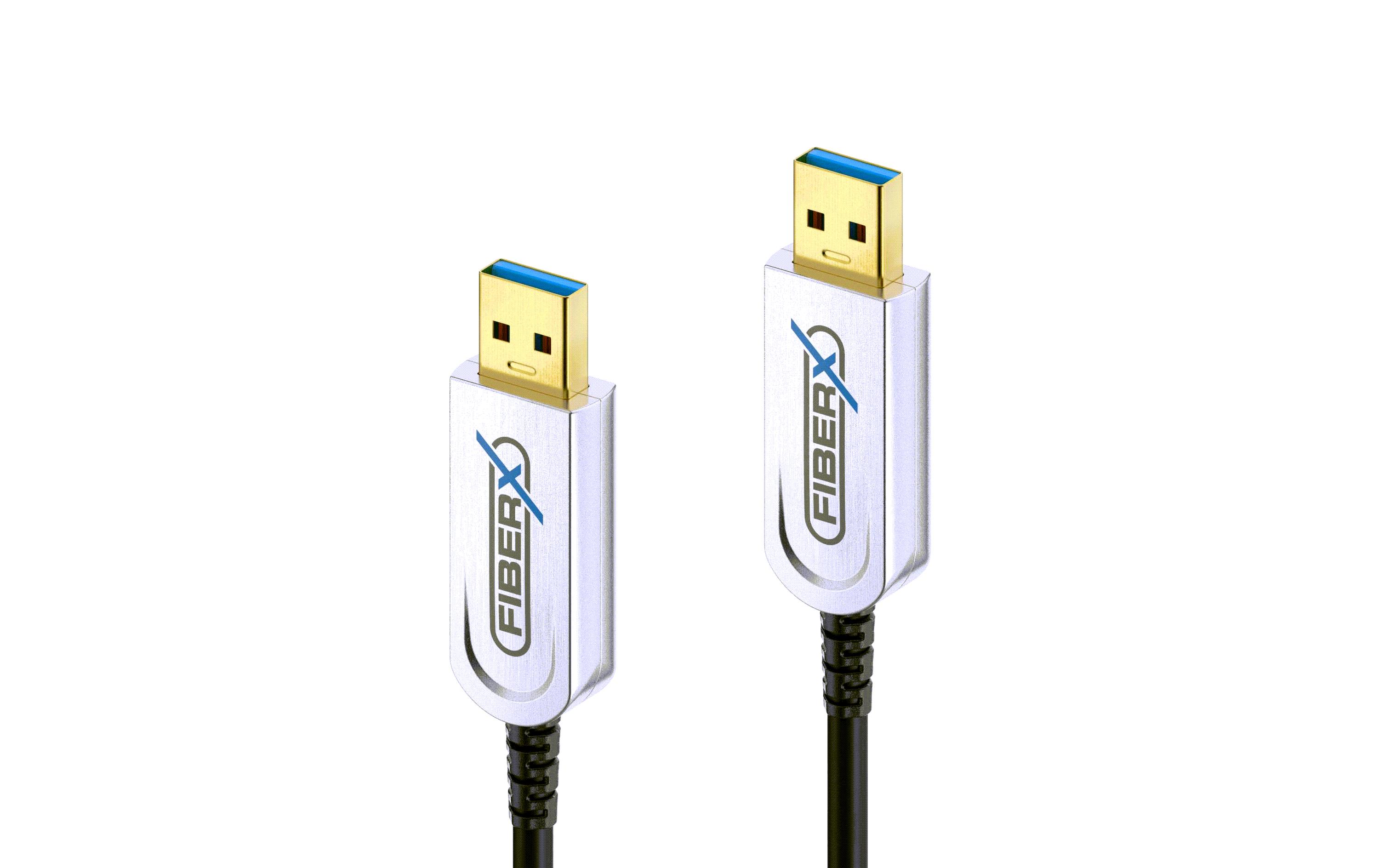 FiberX USB 3.1-Kabel FX-I640 AOC USB A - USB A 3 m