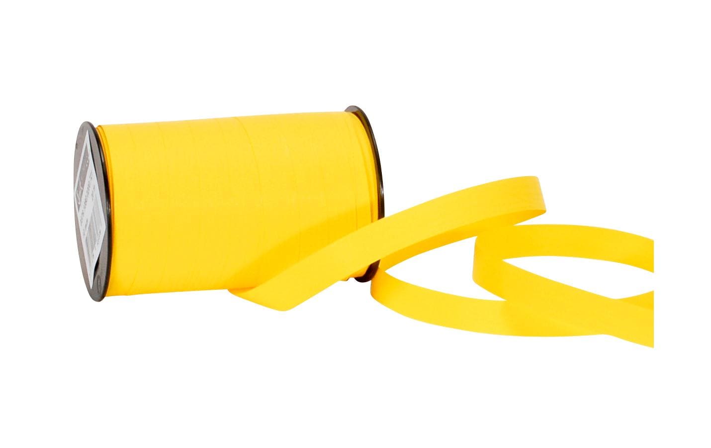 Spyk Geschenkband Poly Matt 10 mm x 20 m, Gelb
